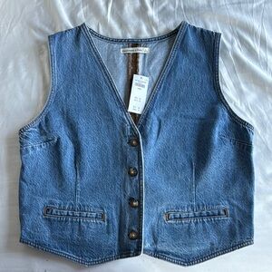 Abercrombie denim vest
